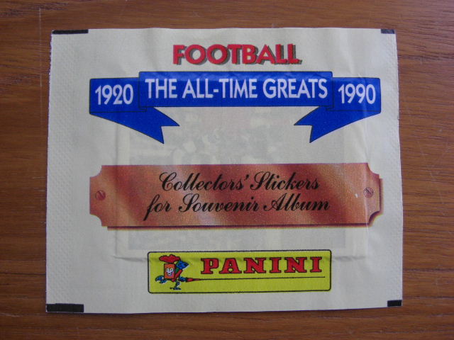 Panini All Time Greats Sticker Pack