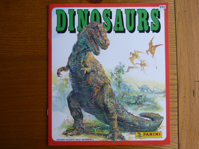 Panini Dinosaurs (1992) - Empty Album (01)