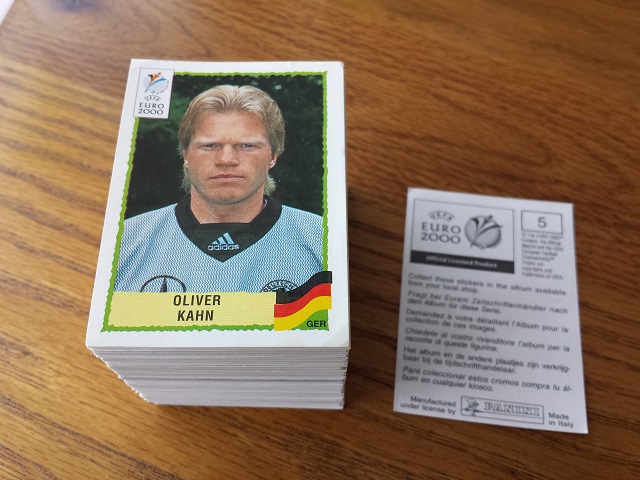 Panini Euro 2000 Individual Stickers