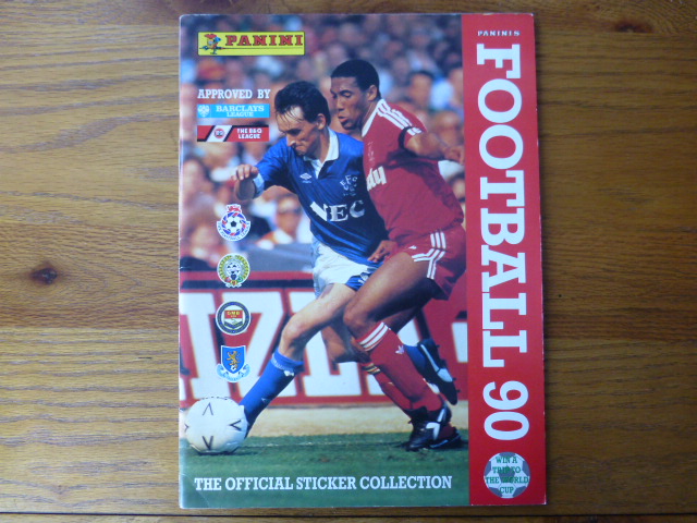 Panini Football 90 Empty Album (02)