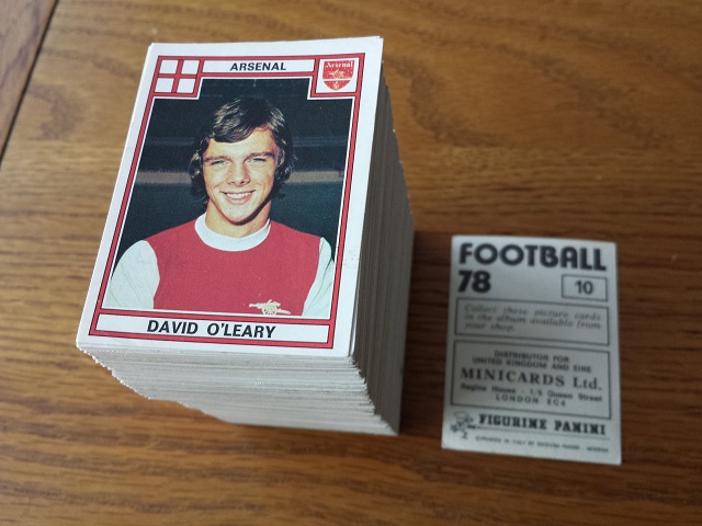 Panini Football 78 Individual Stickers