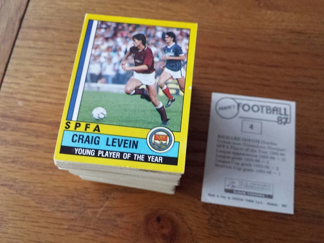 Panini Football 87 Individual Stickers