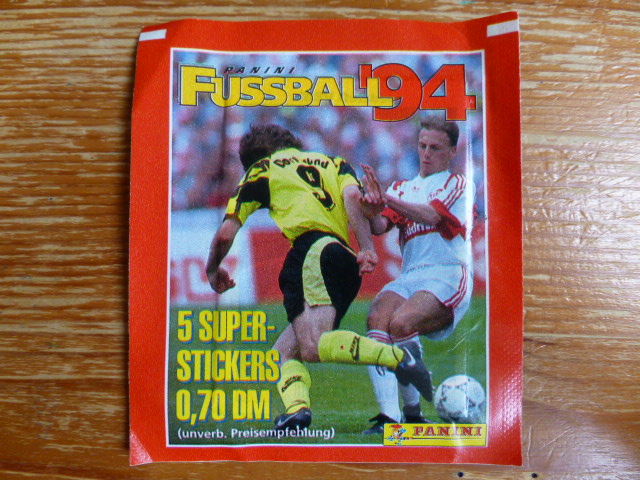 Panini Fussball 94 Sticker Pack (Germany)
