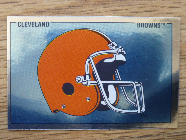 Panini American Football 89 Sticker – Cleveland Browns Helmet (No.251)