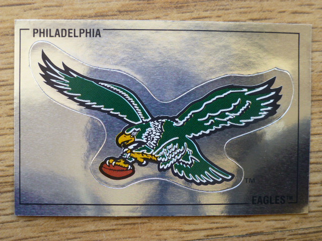 Panini American Football 89 Sticker – Philadelphia Eagles Badge (No.134)