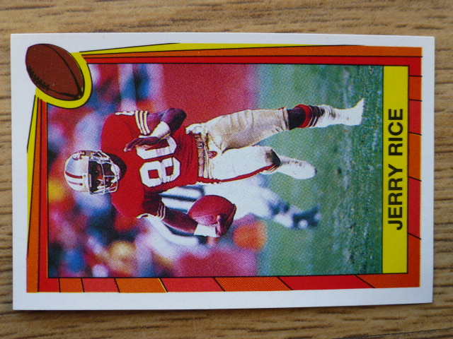 Panini American Football 89 Sticker – Jerry Rice (No.412)