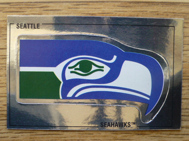 Panini American Football 89 Sticker – Seattle Seahawks Badge (No.403)