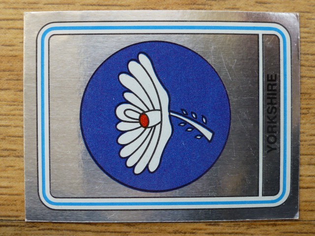 Panini World of Cricket 83 Badge - Yorkshire (No.236)