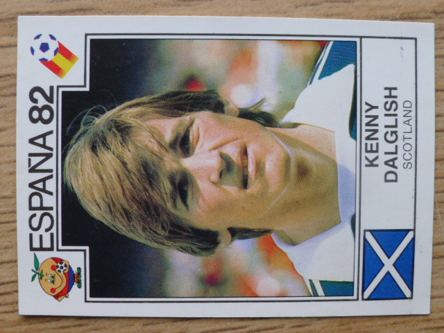Panini Espana 82 Sticker – Kenny Dalglish (No.413)