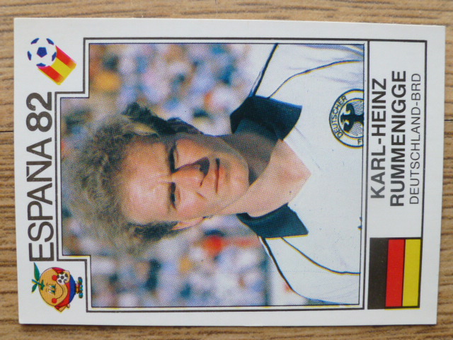 Panini Espana 82 Sticker – Karl-Heinz Rummenigge (No.127)