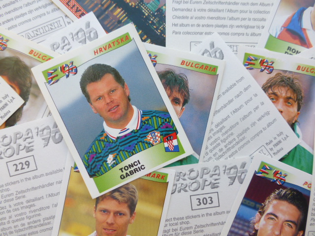 Panini Euro 96 Stickers