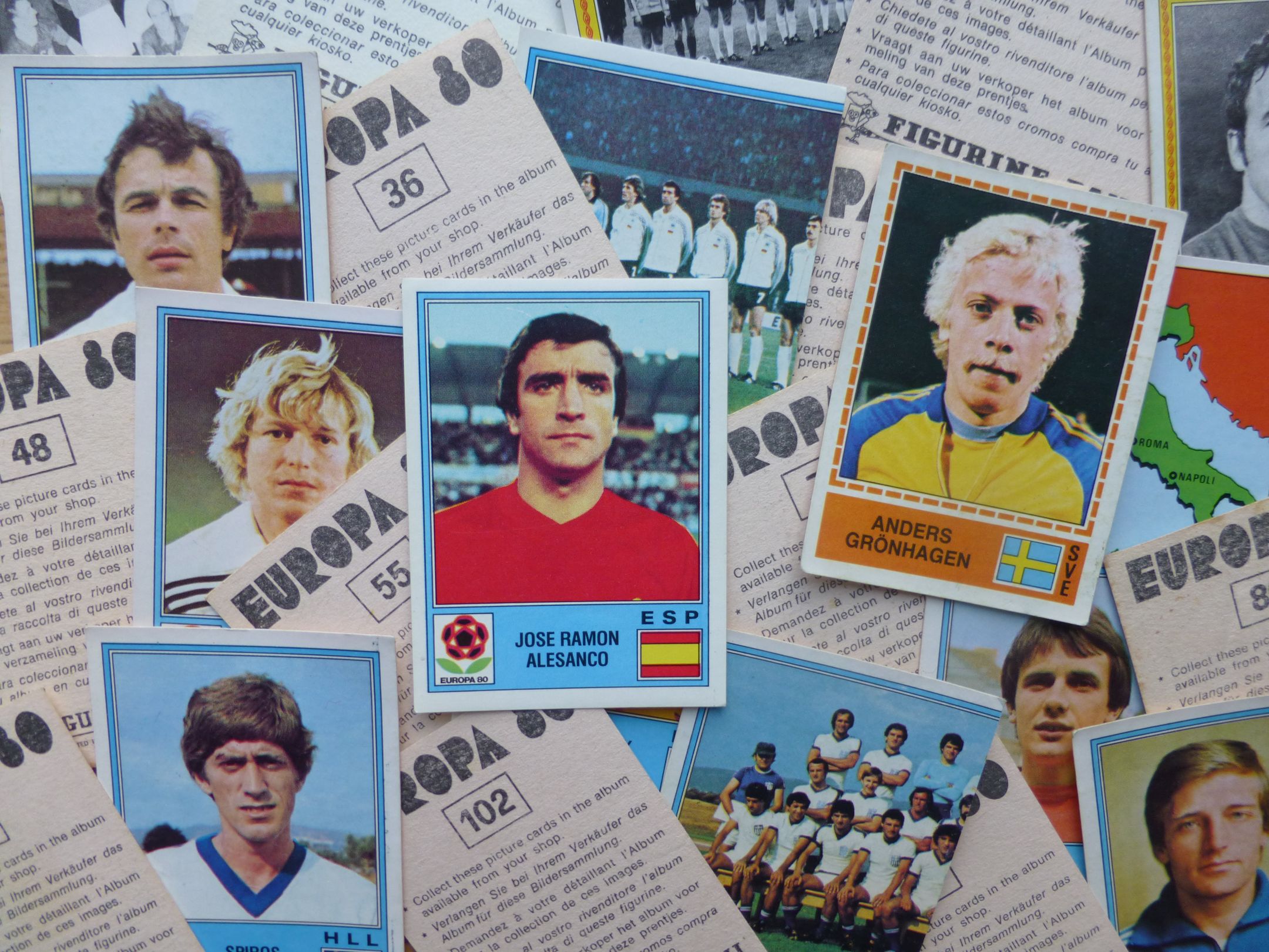Panini Europa 80 Stickers