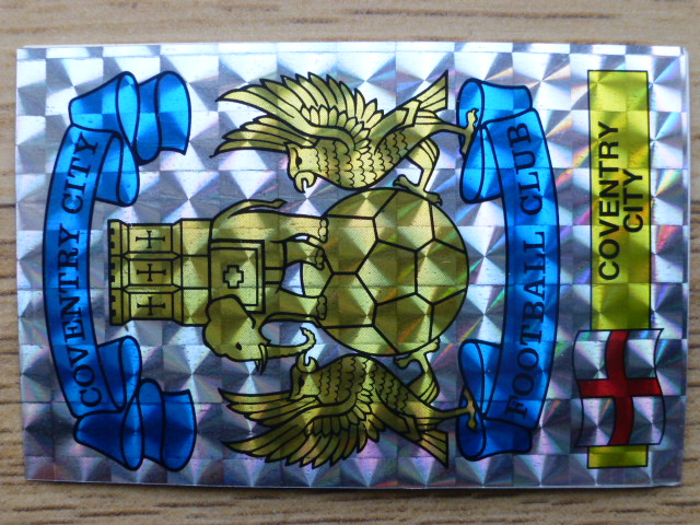 Panini Football 86 Badge - Coventry City (No.71)