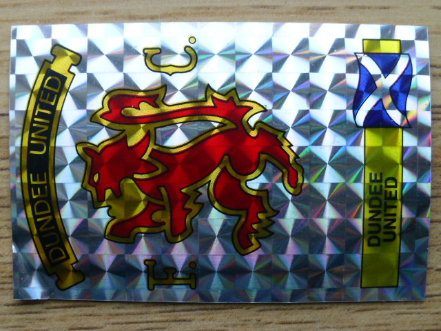 Panini Football 86 Badge - Dundee United (No.489)