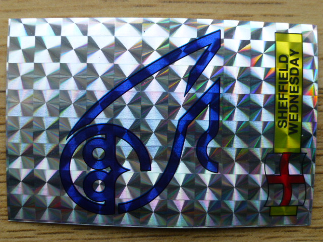 Panini Football 86 Badge - Sheffield Wednesday (No.293)