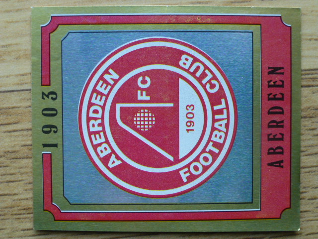 Panini Football 88 Badge - Aberdeen (No.472)