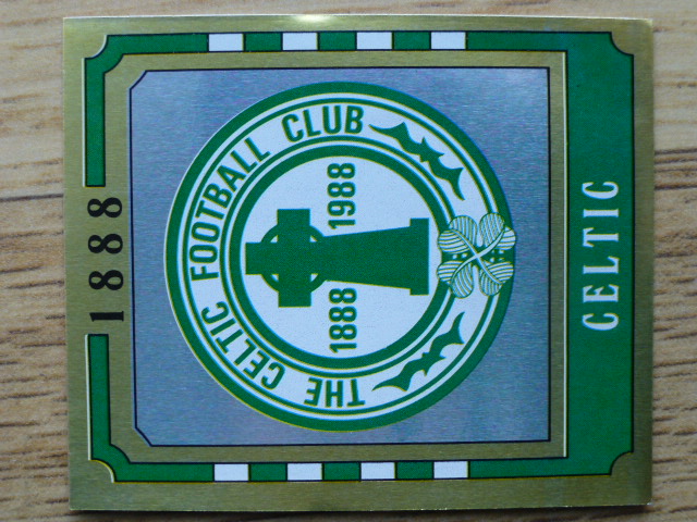 Panini Football 88 Badge - Celtic (No.479)