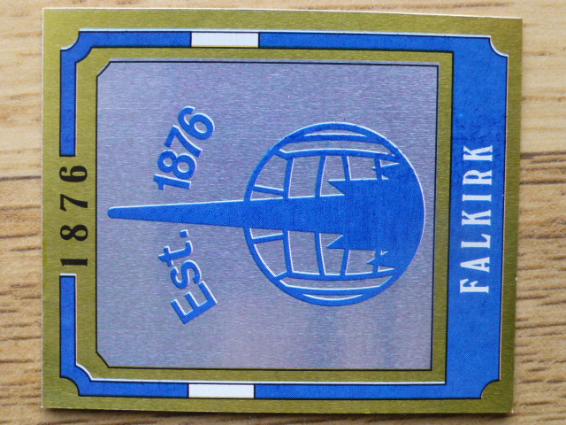 Panini Football 88 Badge - Falkirk (No.515)
