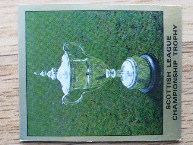 Panini Football 88 Badge - Scottish League Trophy (No.459)