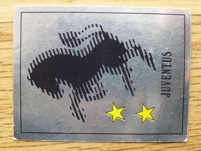 Panini Football 90 Badge - Juventus (No.491)