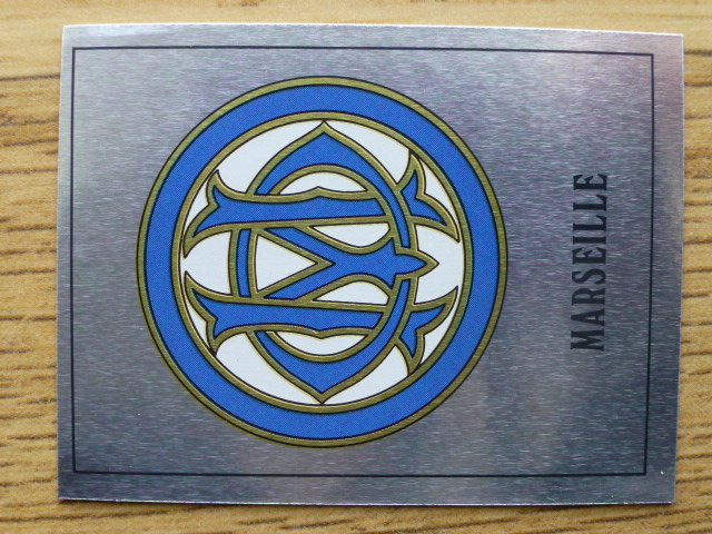 Panini Football 90 Badge - Marseille (No.506)