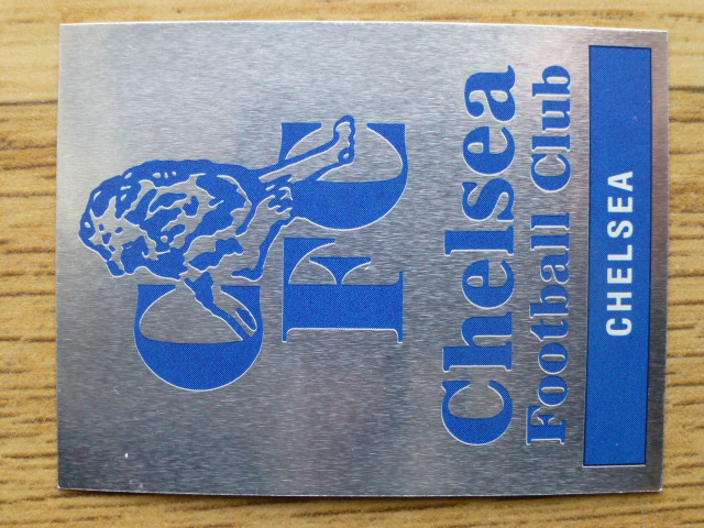 Panini Football 91 Badge - Chelsea (No.44)