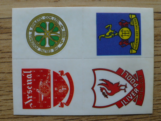 Panini Football 91 Badge - Stick And Lift A