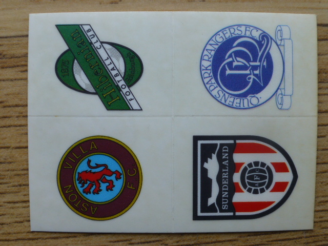 Panini Football 91 Badge - Stick And Lift B