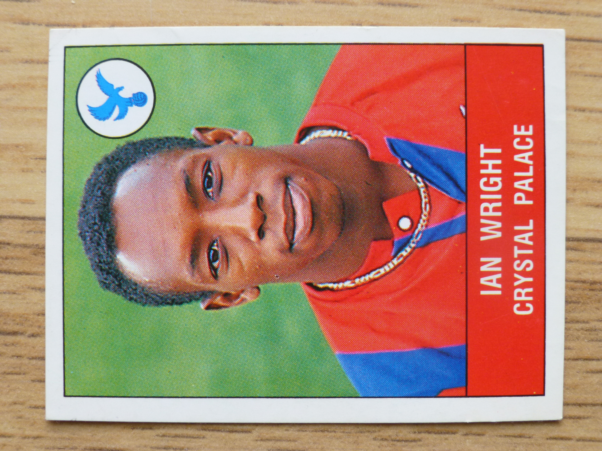 Panini Football 91 Sticker - Ian Wright (No.93)