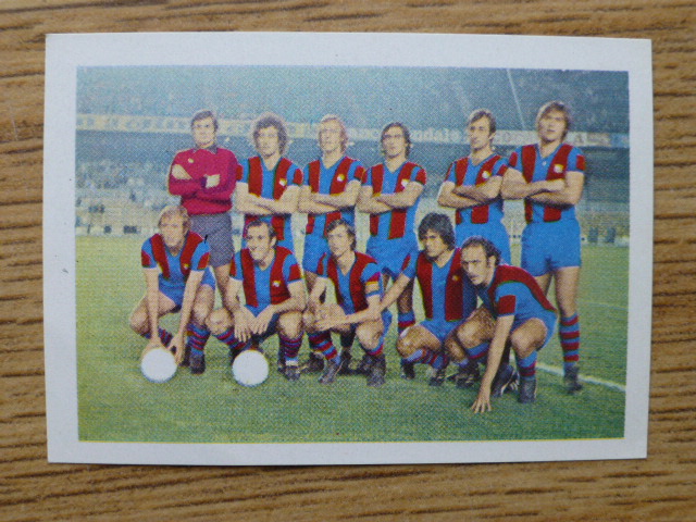 FKS Euro Soccer Stars ‘77 Stamp – Barcelona Team (No.110)