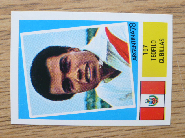 FKS Argentina 78 Stamp – Teofilo Cubillas (No.167)