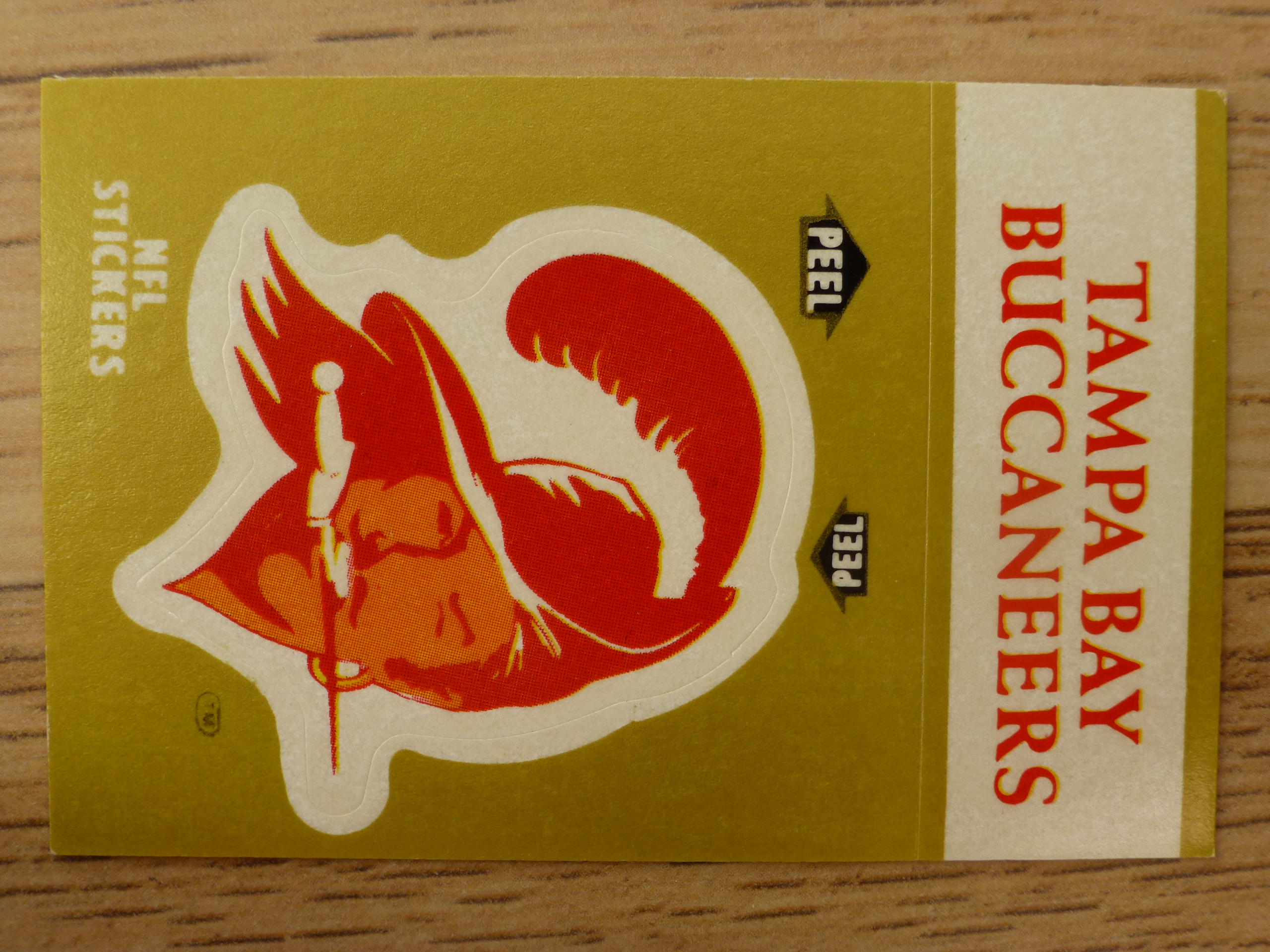 Fleer 83 American Football Collection - Tampa Bay Buccaneers Logo