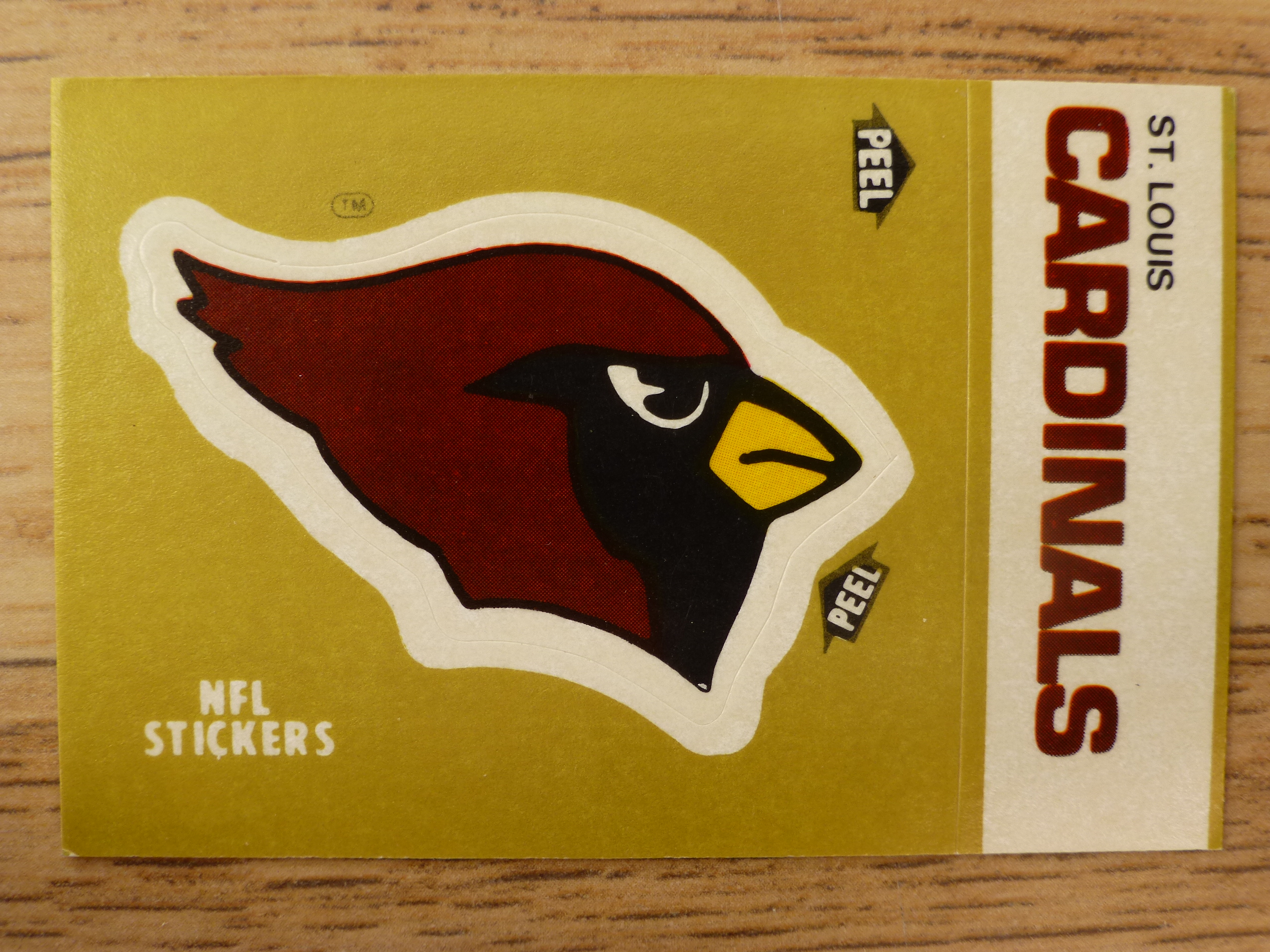 Fleer 83 American Football Collection - St.Louis Cardinals Logo
