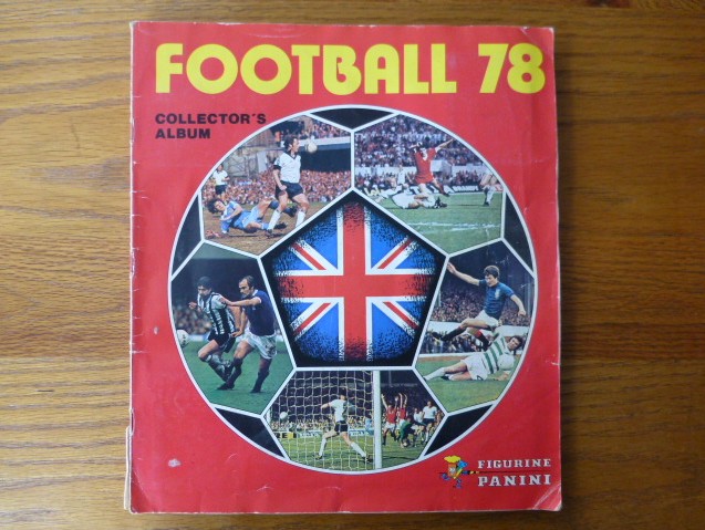 Football 1978 sticker album