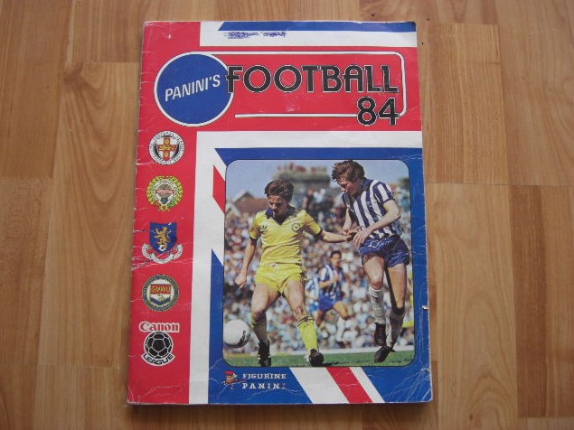 Football 1984 sticker album
