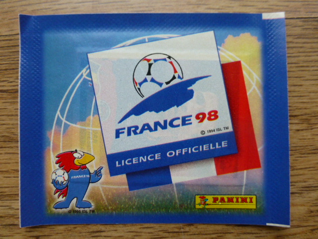 Panini France 98 Sticker Pack (Danone)