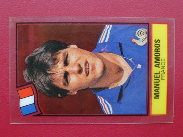 Panini Football Superstars – Manuel Amoros