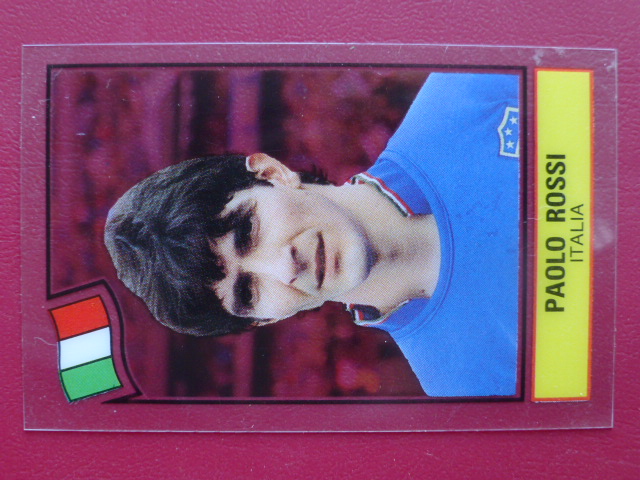Panini Football Superstars Card - Paolo Rossi