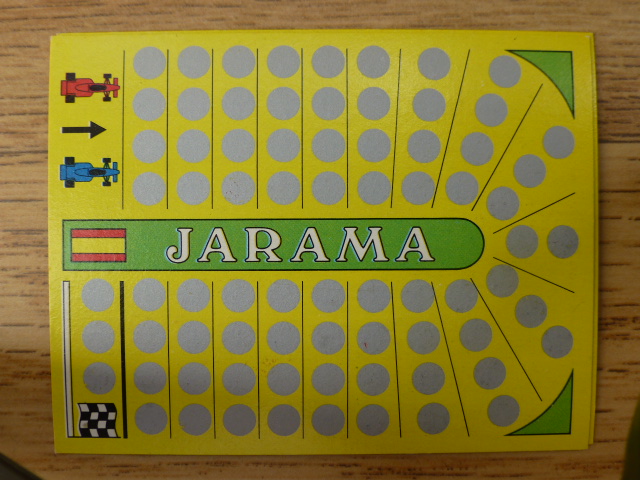 Panini Grand Prix Circuit Card (1984) - Jarama (Spain)