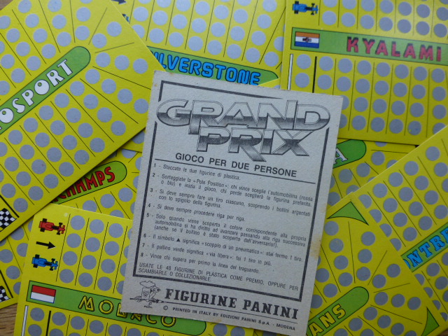 Grand Prix Stickers & Albums