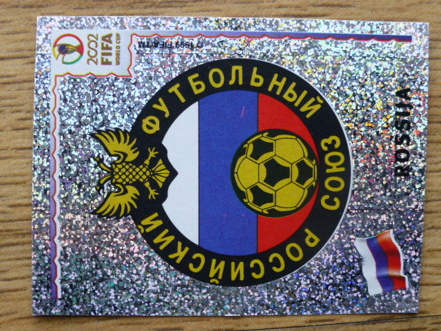 Panini Korea/Japan 2002 Badge - Russia (No.521)