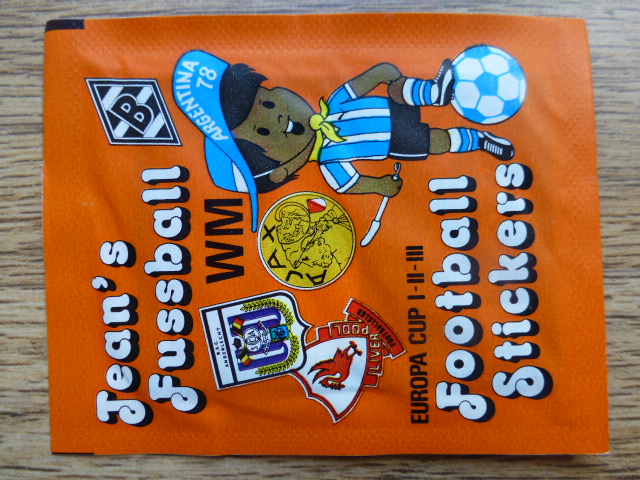 Jean’s Fussball Europa Cup I-II-III Sticker Pack