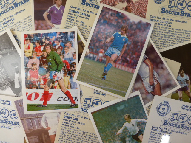 Leaf stickers featuring classic players