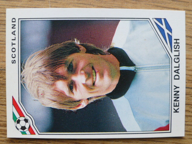 Panini Mexico 86 Sticker – Kenny Dalglish (No.341)