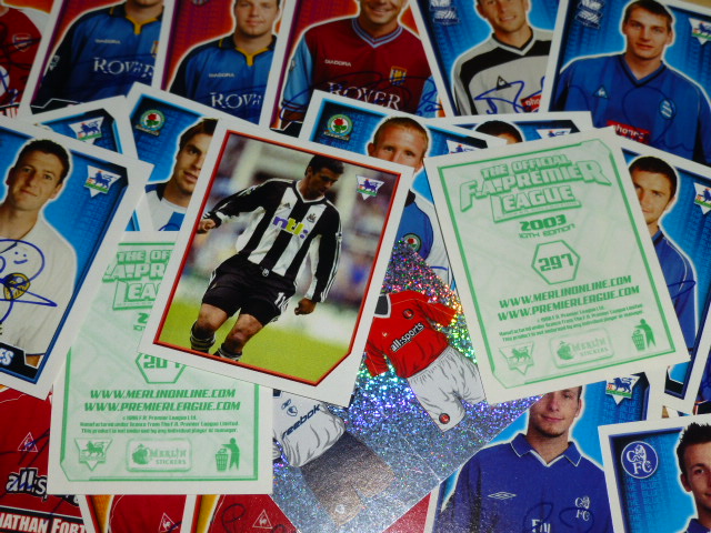 Merlin Premier League 2003 Stickers