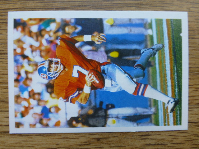 BBC Question of Sport Picture Round Card – John Elway