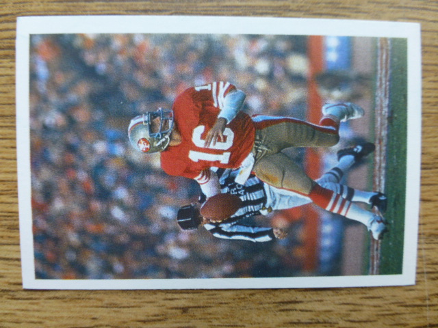 BBC Question of Sport Picture Round Card – Joe Montana