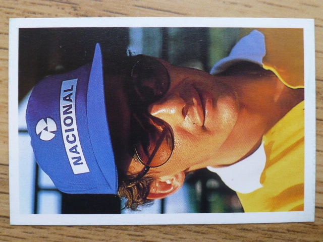 BBC Question of Sport Picture Round Card – Ayrton Senna