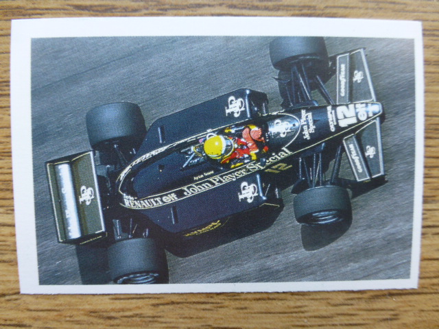 BBC Question of Sport Picture Round Card – Ayrton Senna (1)