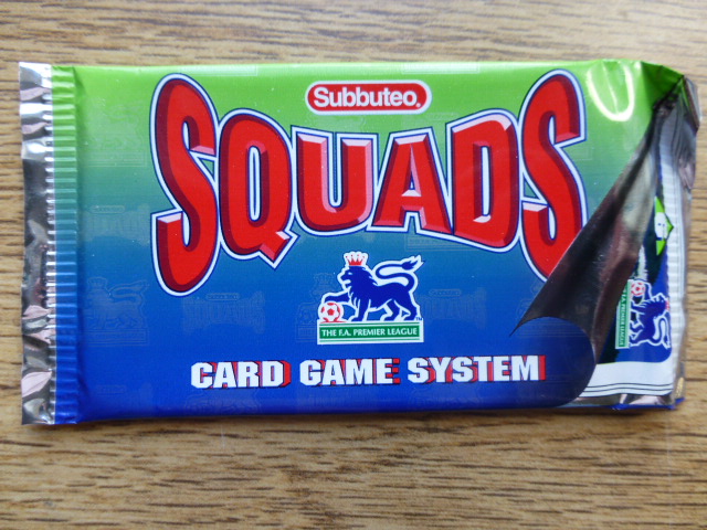 Subbuteo Squads 1996-97 Card Game Pack